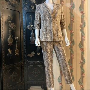 Alberto Makali Snake Print Suit, Matching Set